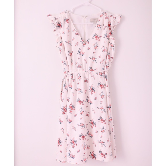 Women’s Loft knee length floral dress - Picture 1 of 4